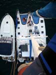 catamarano dall alto